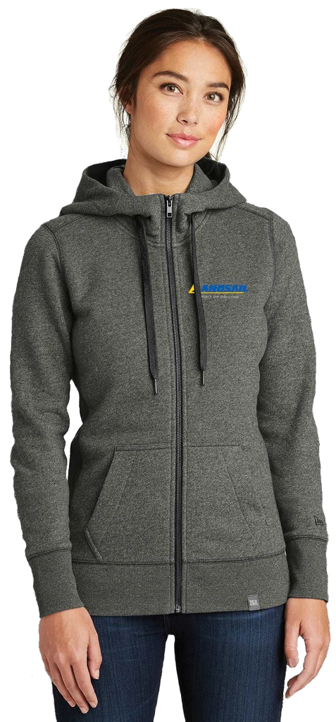 Landsail New Era Ladies French Terry Full Zip Hoodie