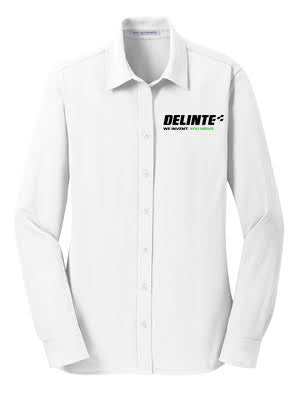 Delinte -Ladies Knit Dress Shirt - SenturyMerch
